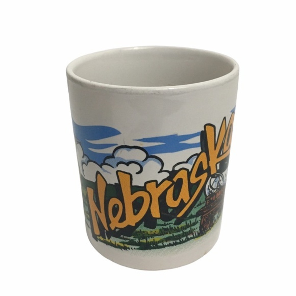 Vintage Nebraska 8 oz Coffee Mug